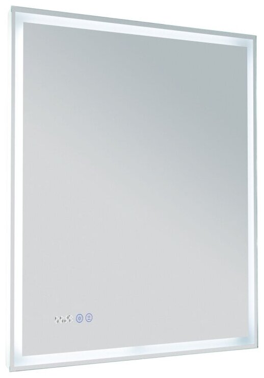 фото Зеркало AQUANET Оптима 70 Белый матовый