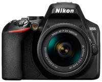 Зеркальный фотоаппарат Nikon D3500 Kit черный AF-P 18-55mm non VR