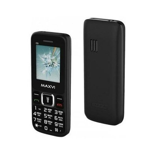 Мобильный телефон MAXVI Мобильный телефон MAXVI C3i Черный 71500₽