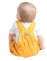 Комплект одежды playToday размер 68, белый/желтый