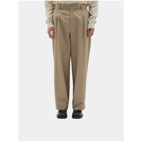 Брюки Brownyard Wide Chino Pants, бежевый, M