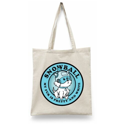 фото Сумка шоппер , бежевый сувенирshop