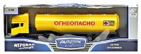 Автоцистерна Autotime (Autogrand) Scania Fuel Tank бензовоз (33875) 1:48 желтый