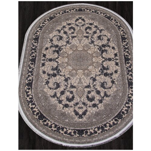 Ковер Iran Kashan 752024 000 Овал 0.8x1.5м