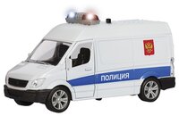 Фургон Autotime (Autogrand) Germany Panel Van Полиция (49550) 1:36 белый/синий