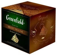 Чай черный Greenfield Limited collection Velvet praline в пирамидках, 15 шт.