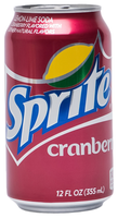 Газированный напиток Sprite Cranberry, 0.35 л