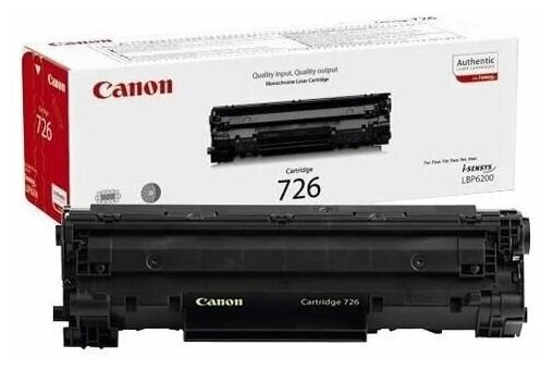 Картридж Canon 726 Черный