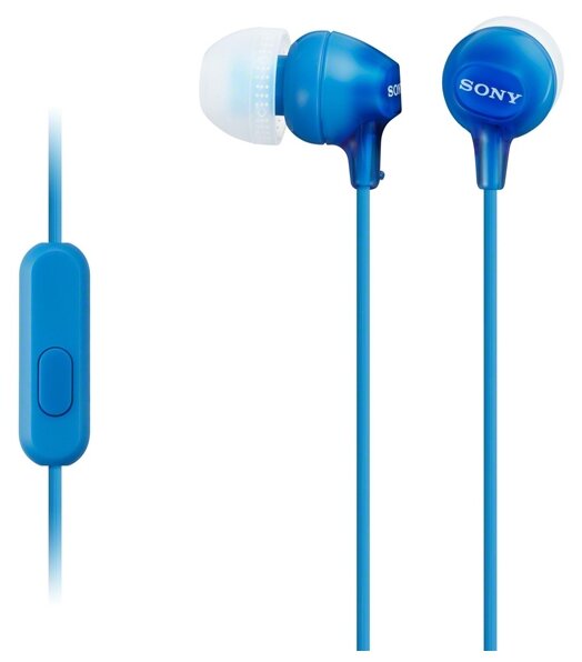 Наушники внутриканальные Sony MDR-EX14AP Blue