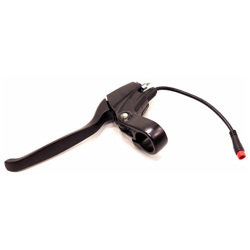 фото Ручка тормоза левая для электросамоката kugoo m4 / m4 pro, kugoo m3 / m2 (ручка тормоза с герконом) emotion