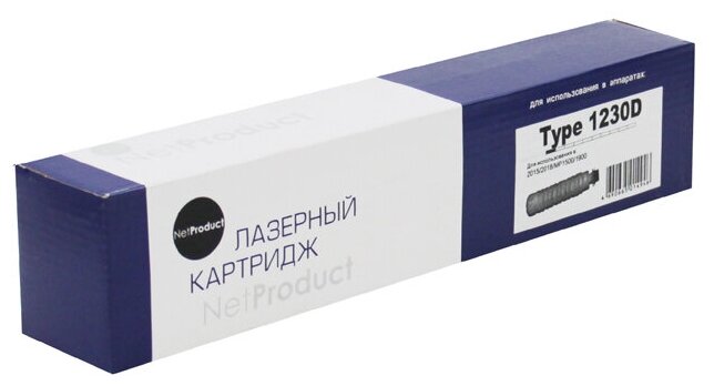 Тонер-картридж NetProduct (N-Type 1230D) для Ricoh Aficio 2015/2018/MP1500, туба, 9K