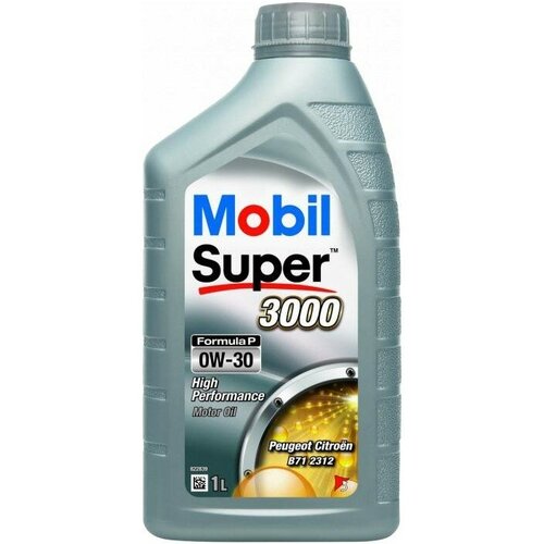 Mobil Super 3000 Formula P 0w30 С2 Масло Моторное Синт. 1л (Франция) Mobil арт. 152170