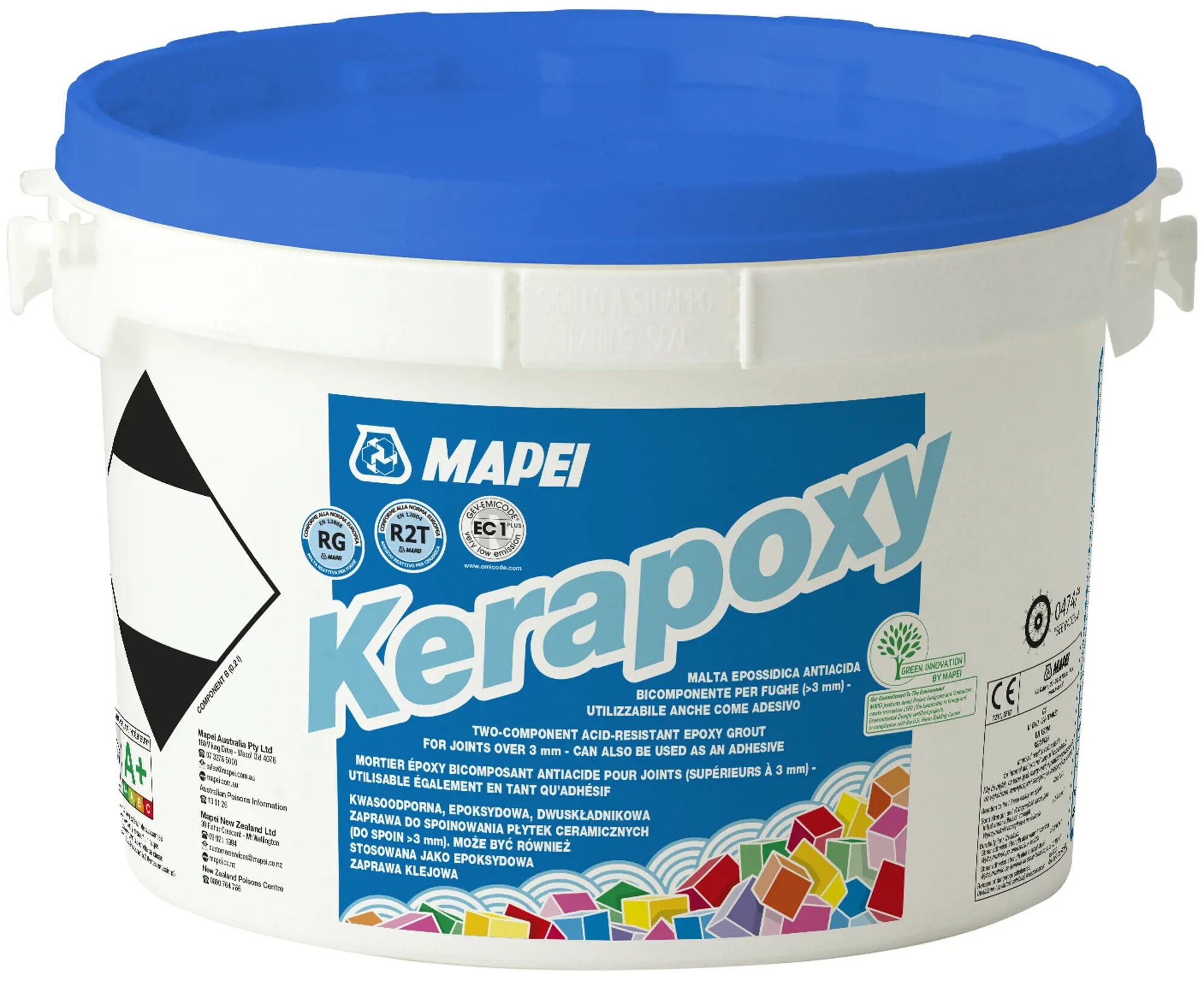 Эпоксидная затирка MAPEI Kerapoxy 111 Светло-серый (керапокси) , 2 кг