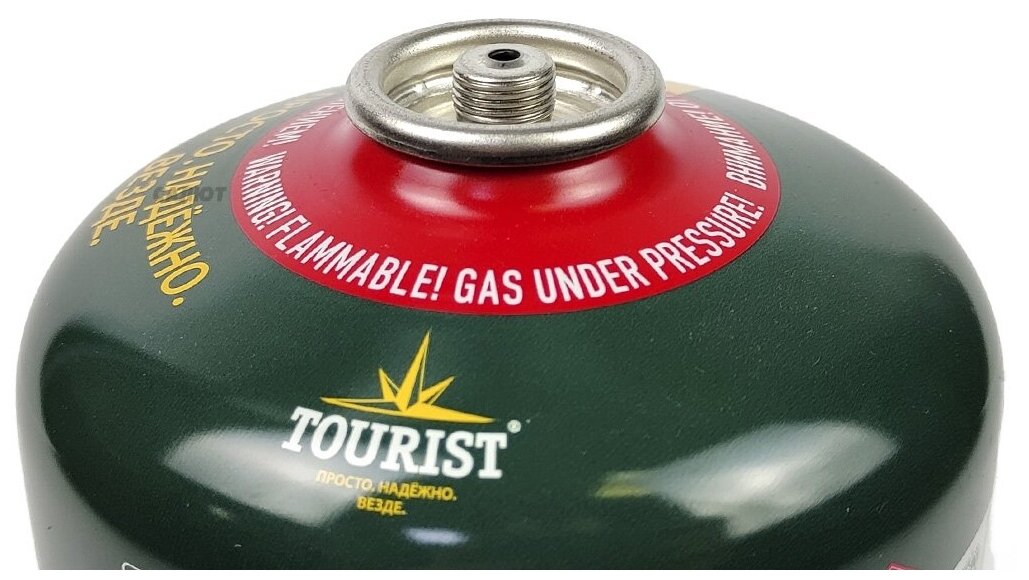 Газовый Баллон Gas Standard - 450 Г (резьбовой) Turis - фото №14