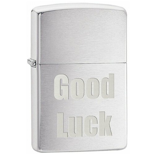 Зажигалка ZIPPO 200 Good Luck - оригинал (Made In USA)