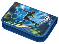 Herlitz Пенал Soccer (50008391) синий