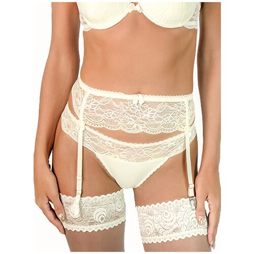 фото Пояс для чулок luce del sole 1281, бежевый