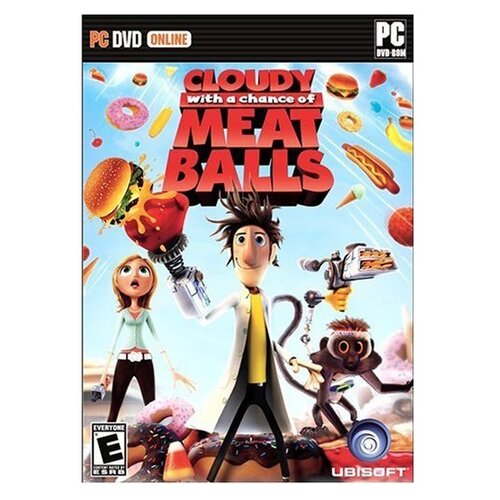 Игра Cloudy With a Chance of Meatballs для PC облачно возможны осадки в виде фрикаделек cloudy with a chance of meatballs box pc английский язык