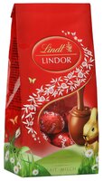 Набор конфет Lindt Lindor Пасхальные яйца молочный 116 г красный