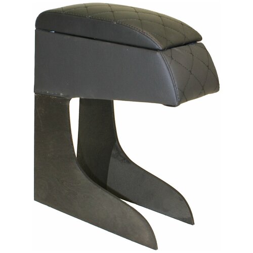 Подлокотник для автомобилей Ваз 2110, 2111, 2112, LARGUS / Lanos / ALMERA / Getz / черный ромб, искусств кожа - BarBoss АРТ 85150022