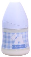 Suavinex Бутылочка пластиковая антиколиковая с силиконовой анатомической соской 150 мл Собачка с рож
