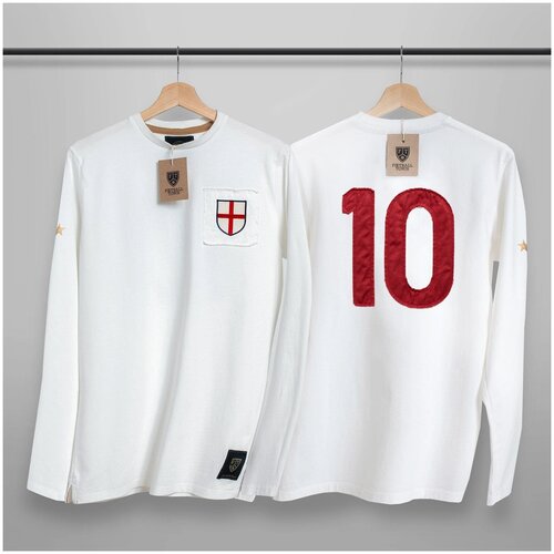 фото Лонгслив сборная англии the lions 10 белый football town