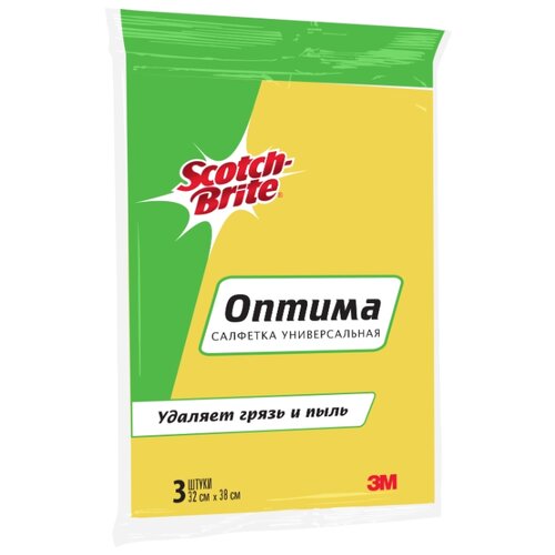 фото Набор универсальных салфеток Scotch-Brite "Оптима" 3 шт.