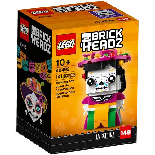 Конструктор Lego BrickHeadz 40492 Конструктор LEGO BrickHeadz 40492 Сувенирный набор Катрина конструктор lego brickheadz 40545 сувенирный набор рыбка кои