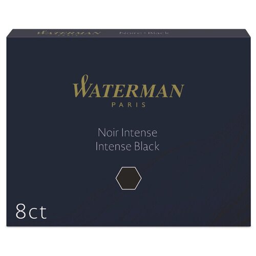 Картридж чернильный для перьевой ручки WATERMAN Cartridge Size Standard чер ручки waterman w2118283