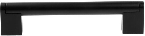 Ручка-скоба CAPPIO, м/о 128 мм., d=14 мм., цвет черный - фотография № 2