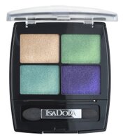 IsaDora Тени для век Eye shadow quartet 17 sunset glow