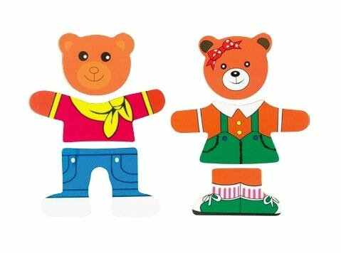 Игрушка из дерева МДИ, Два медведя Мир деревянных игрушек - фото №15