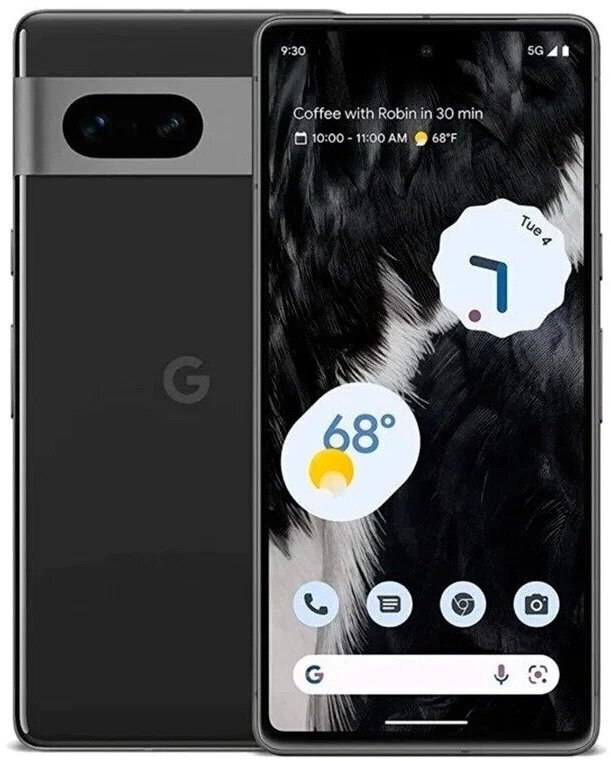 Смартфон Google Pixel 7 8/128Gb (Цвет: Obsidian) Global