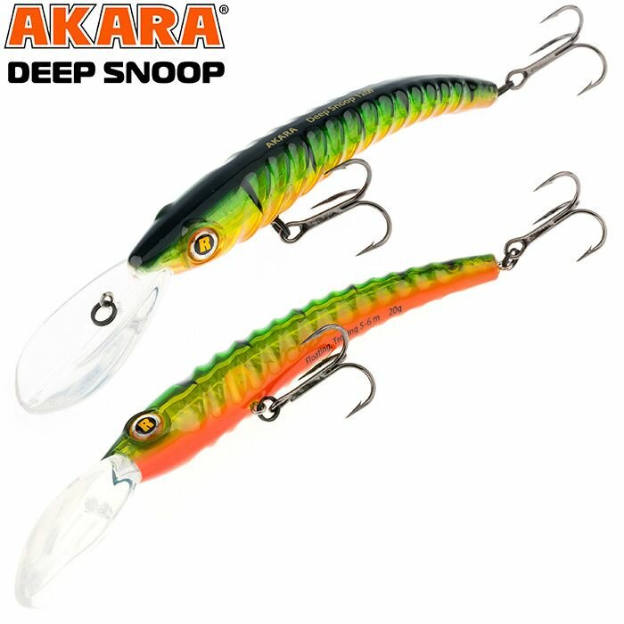 Воблер Akara Deep Snoop 120F 20гр. (5/7 oz 4,7 in) A49