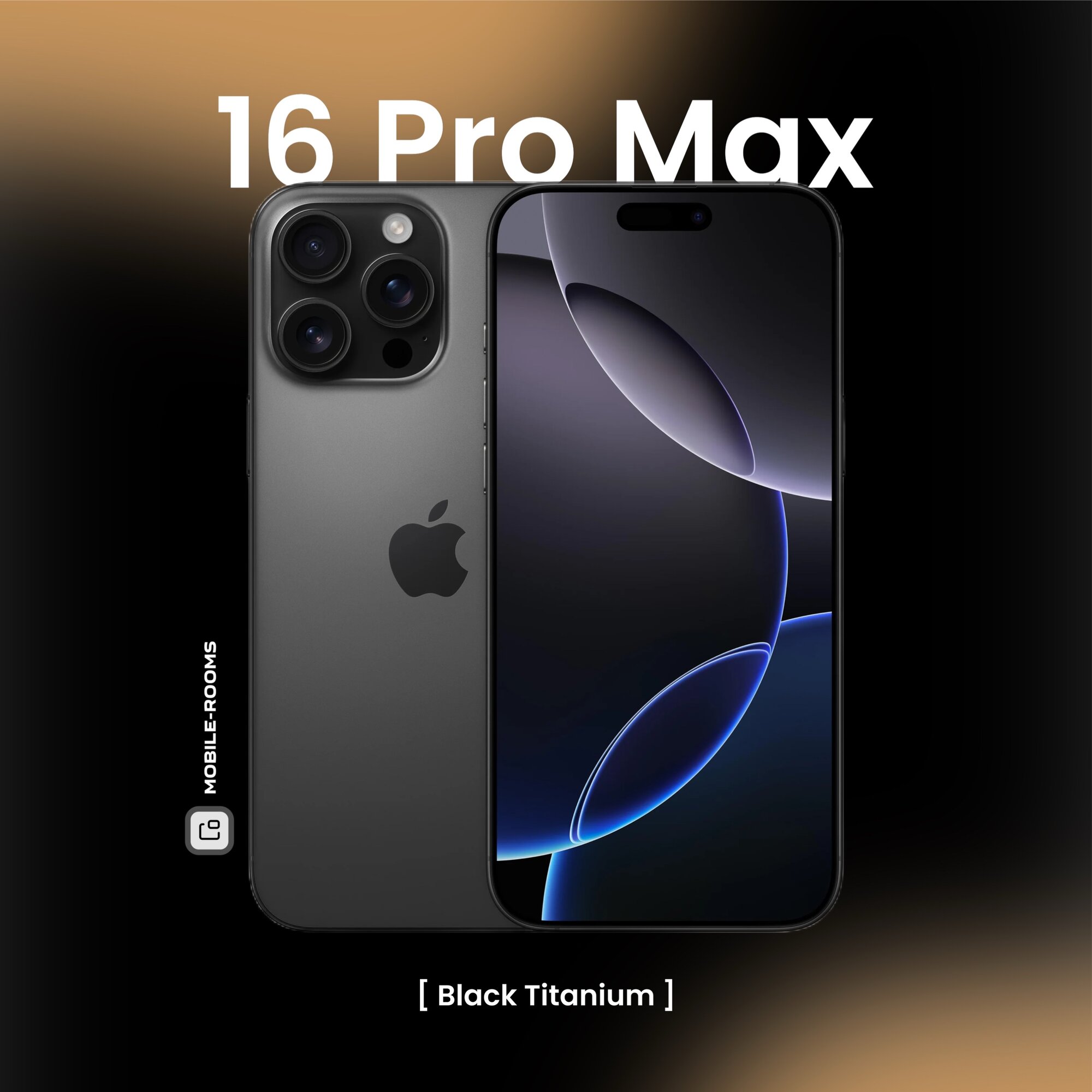 Смартфон Apple iPhone 16 Pro Max 512GB nano SIM + eSIM Black Titanium (без RuStore)