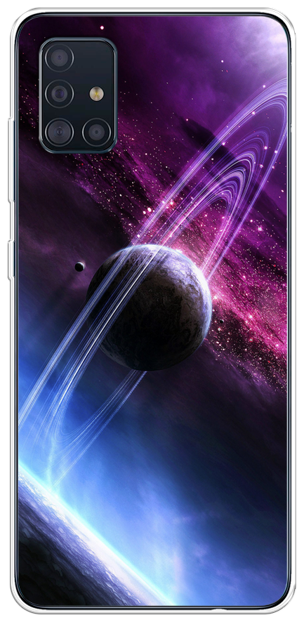 Силиконовый чехол на Samsung Galaxy A51 / Самсунг Гэлакси А51 Космос 17