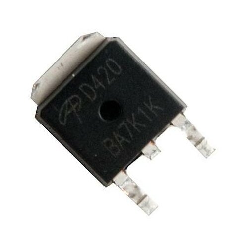 Микросхема RocknParts N-MOSFET AOD420 D420 TO-252 120 шт mdd1051rh mdd1051 to 252 новый оригинальная микросхема