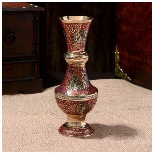 Ваза Прелесть латунь 8х8х21 см 3153₽