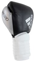 Боксерские перчатки adidas Hybrid 300 черный/золотистый 10 oz