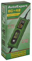 Зарядное устройство AutoExpert BC-42 зеленый