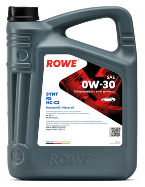 Моторное масло Rowe HIGHTEC SYNT RS SAE 0W-30 HC-C2, 5л