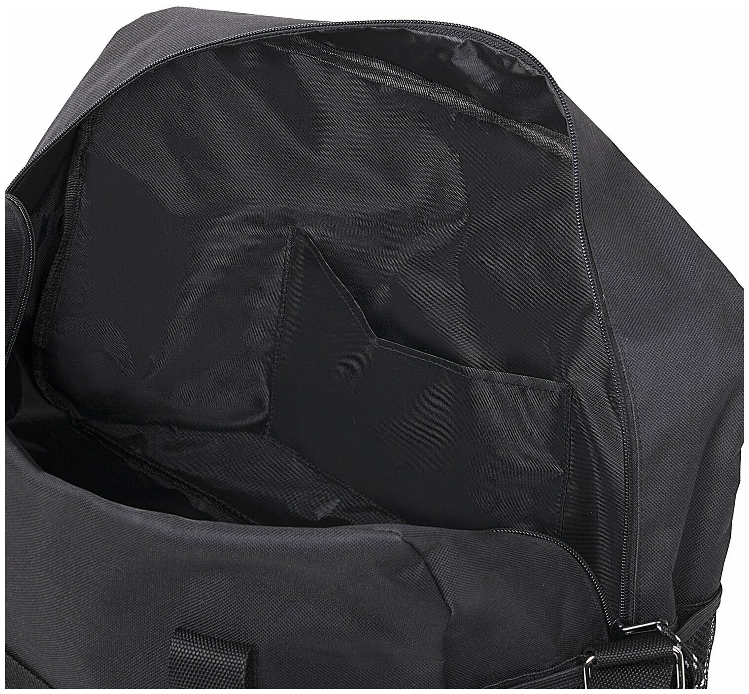 Сумка спортивная BRAUBERG MOVE с карманом, черная, 45x30x20 см, 271689 - фотография № 5