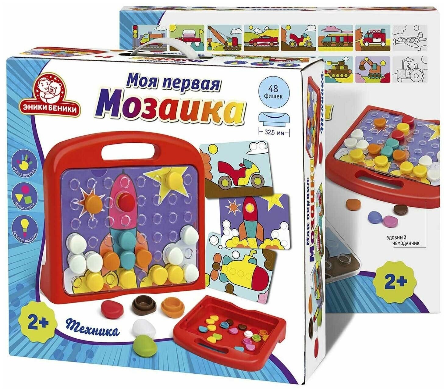 Игра Моя первая мозаика Эники Беники "Техника" арт.1172