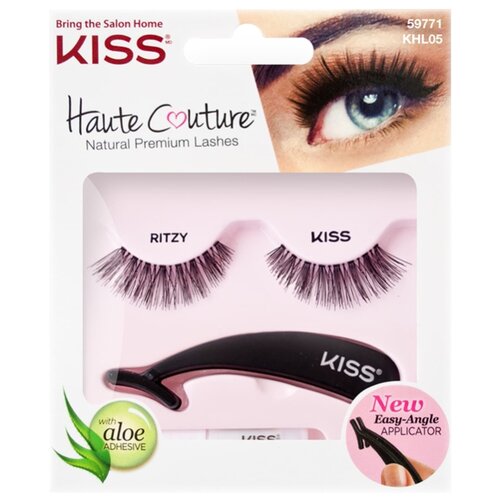 фото Kiss накладные ресницы Haute Couture Single Lashes Ritzy черный