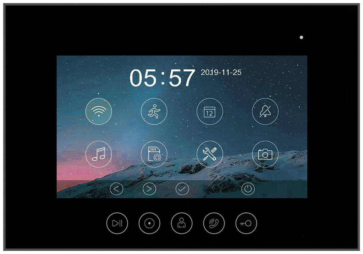 Монитор видеодомофона TANTOS Marilyn HD Wi-Fi s (Black)