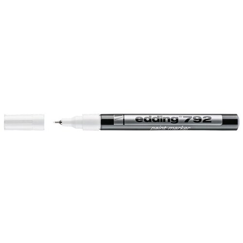 Лаковый маркер EDDING E-792/49 маркер краска лаковый edding 792 0 8 мм белый металлический наконечник пластиковый корпус e 792 49