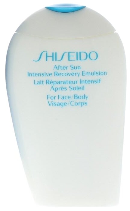 Shiseido восстанавливающая эмульсия после солнца для лица и тела