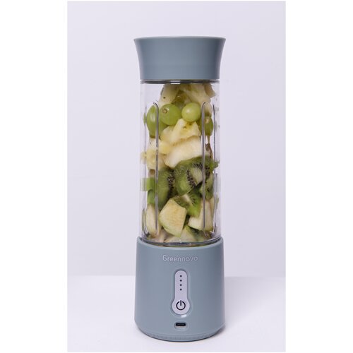 Портативный беспроводной блендер GREENNOVO для смузи коктейлей спортивного питания льда орехов измельчитель 310000₽