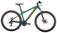 Горный (MTB) велосипед FORWARD Quadro 27.5 2.0 Disc (2019) зеленый 19