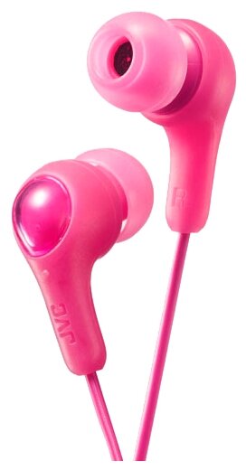 Наушники JVC HA-FX7, mini jack 3.5 mm, pink